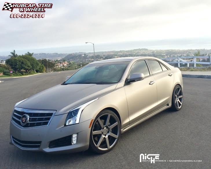vehicle gallery/cadillac ats niche verona m149  Anthracite wheels and rims